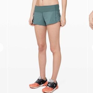 COPY - Lululemon green speed up short